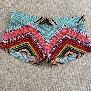 Hand Beaded Hot shorts